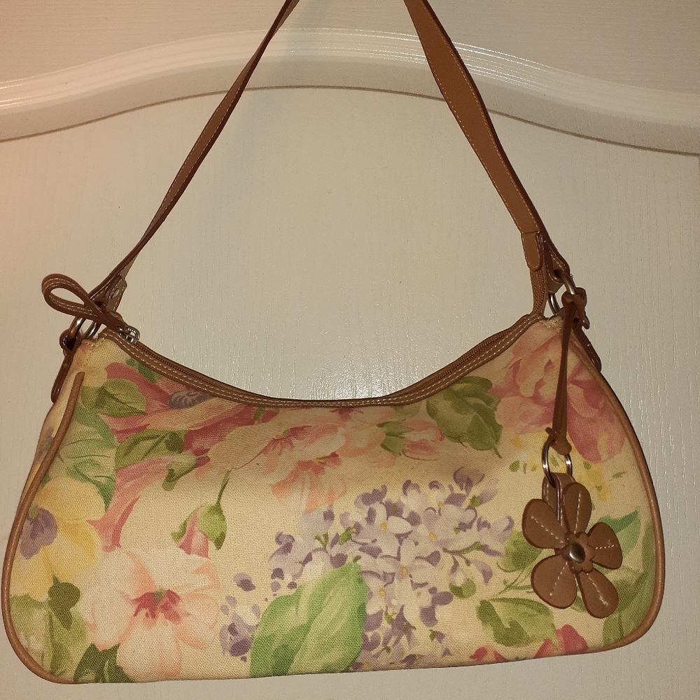 Madison studio purse. Floral designs. NWOT. Never used. Excellent condition.